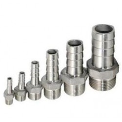 THREADED STAINLESS STEEL NIPPLES