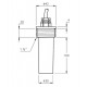 SENSOR CAPACITATIVO DE CONTROL DE NIVEL PARA SOLIDOS